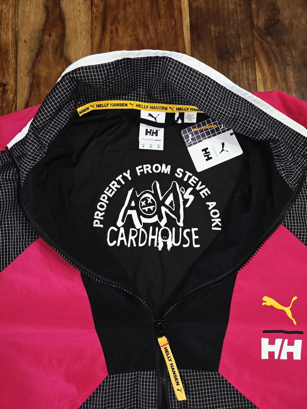 Puma x Helly Hansen TFS Track Jacket, *Steve Aoki's Cardhouse Personal Piece!*